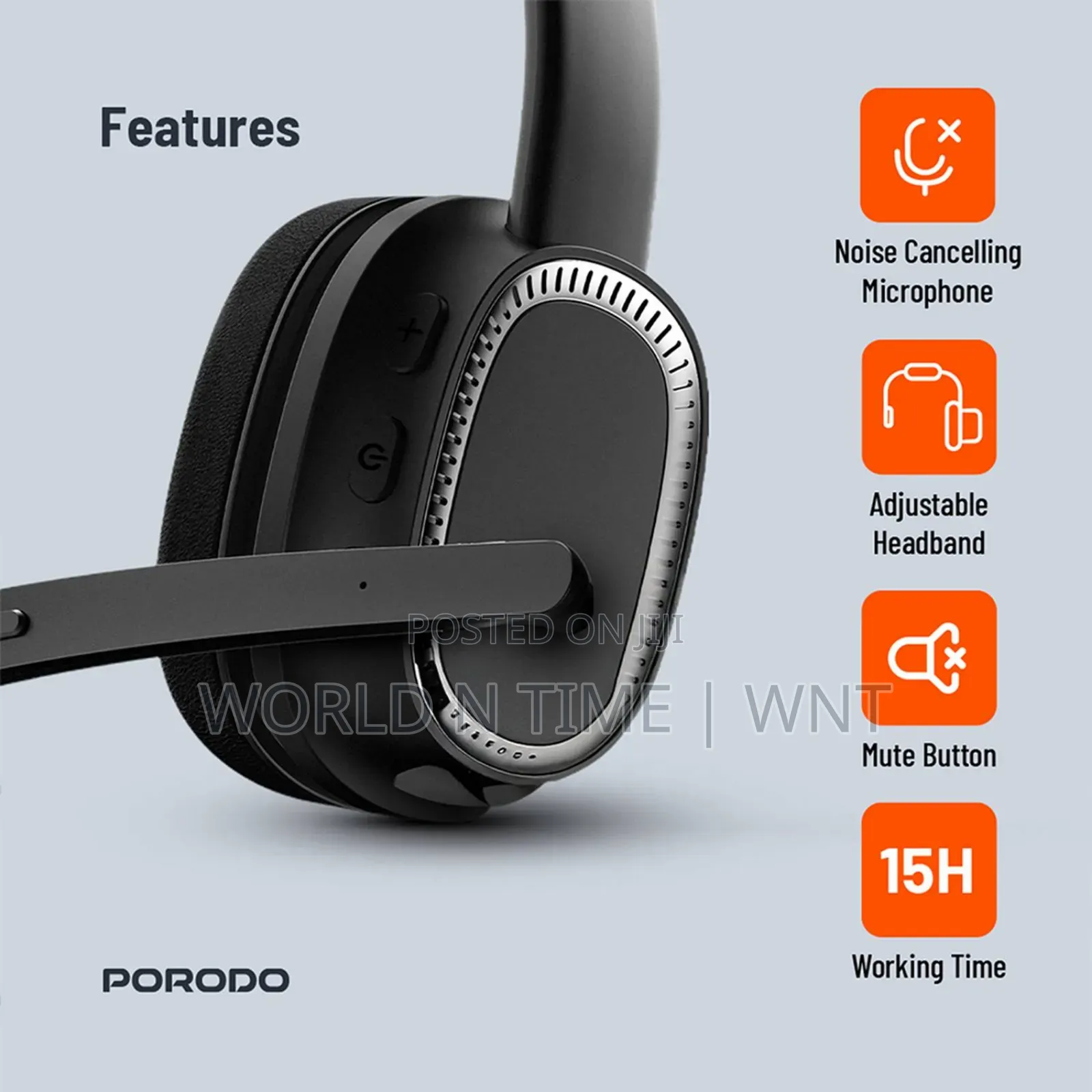 Porodo ENC Wireless Work Headphone