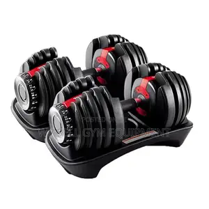 Adjustable Dumbbell Pair 2.5kg Up 24kg