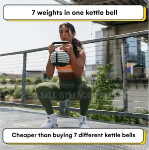 Adjustable Kettlebell 2.5kg Up 10kg
