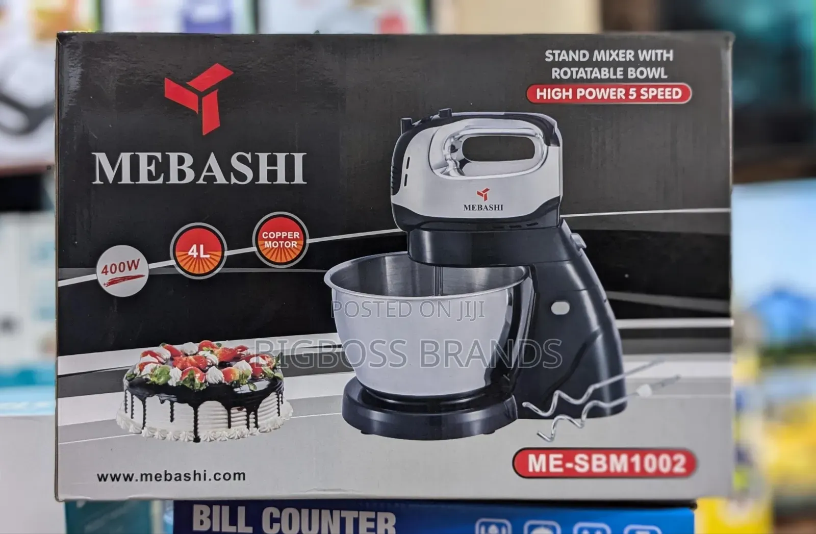 Mebashi Stand Mixer 4L