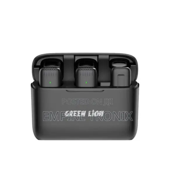 Green Lion 2-in-1 Wireless Microphone (Lightning Connector)