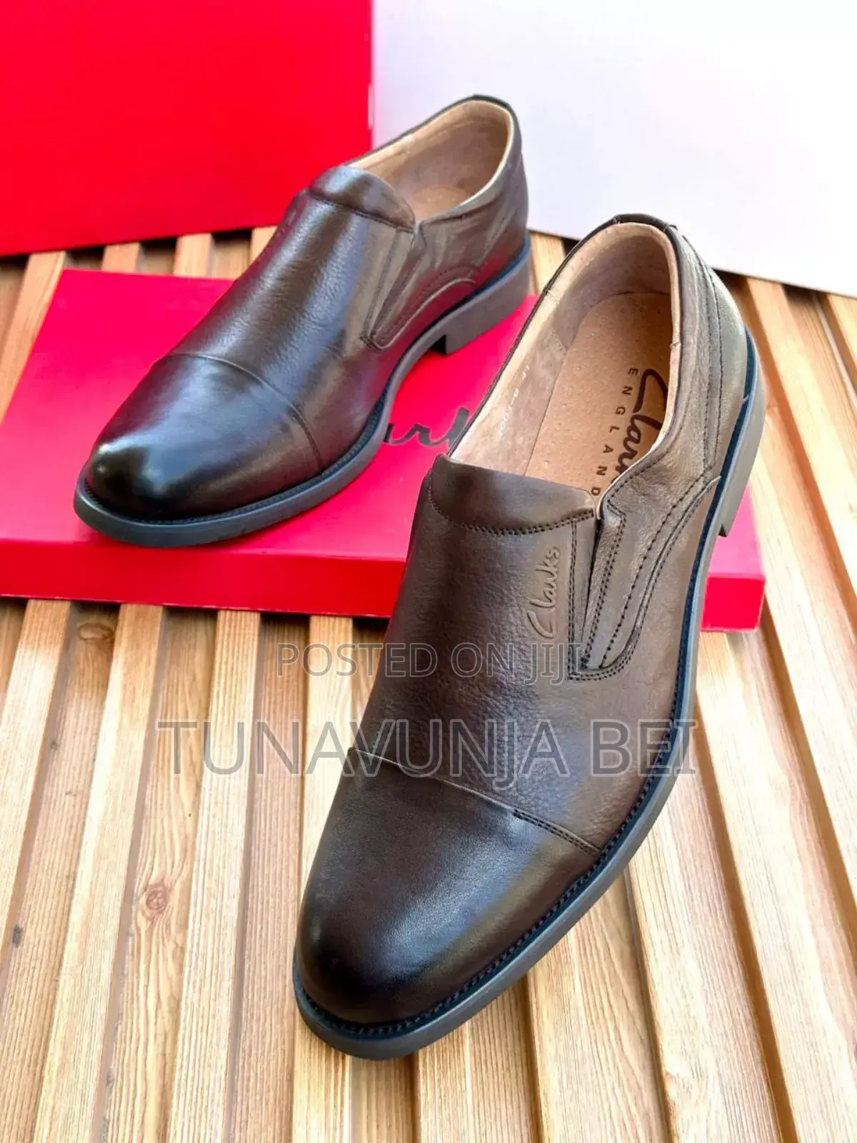 Leather Coffee Shoes