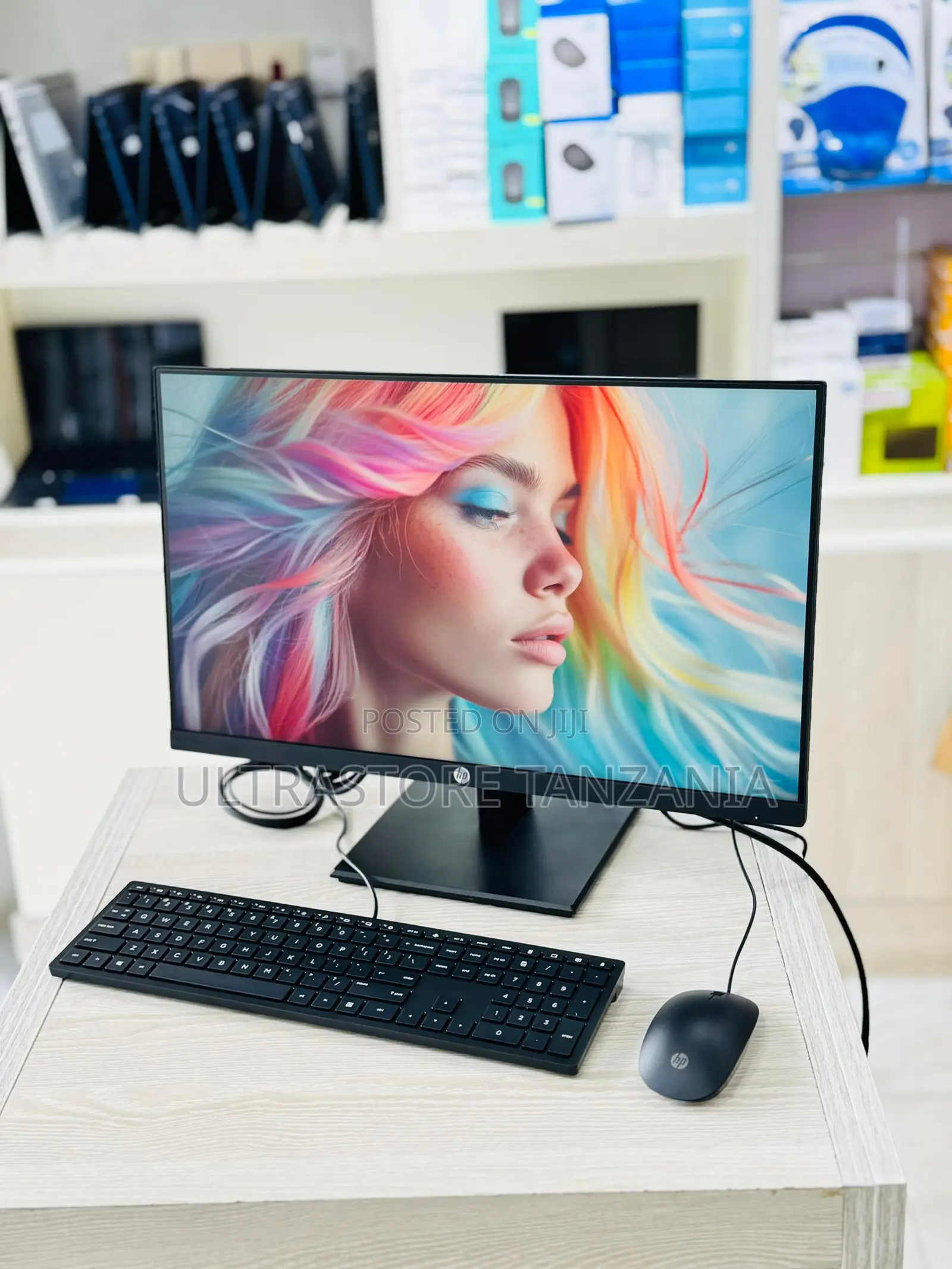 New Desktop Computer HP 290 G9 All-in-One 8GB Intel Core I5 HDD 1T