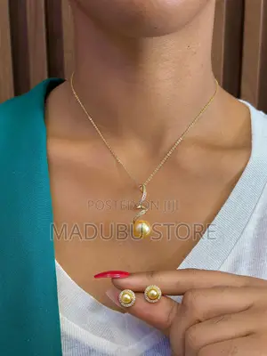 A Beautiful Set of Necklace and Earrings
