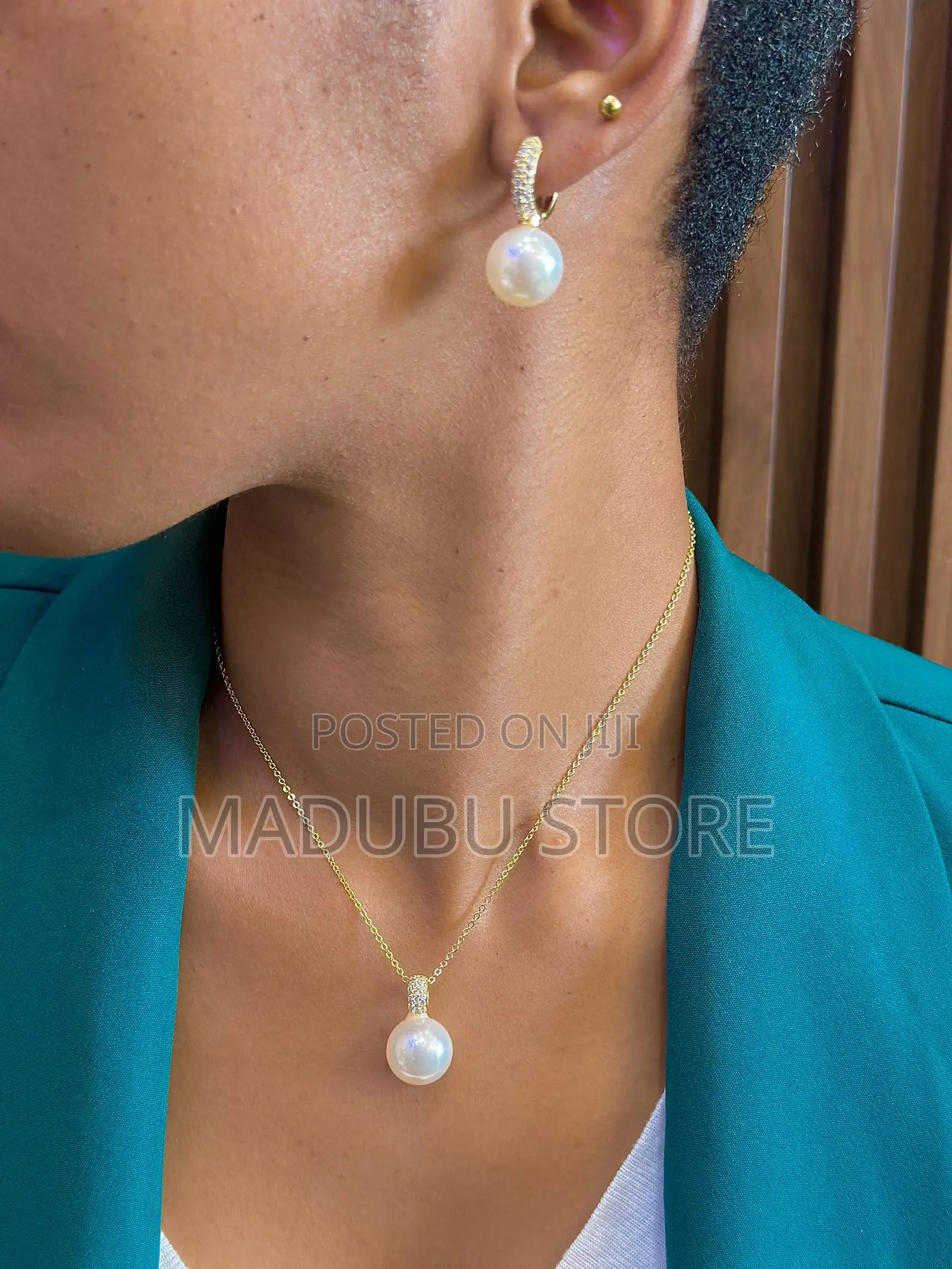 A Beautiful Set of Necklace and Earrings