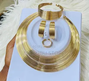 Nice Set of Bracelet, Chain and Earrings