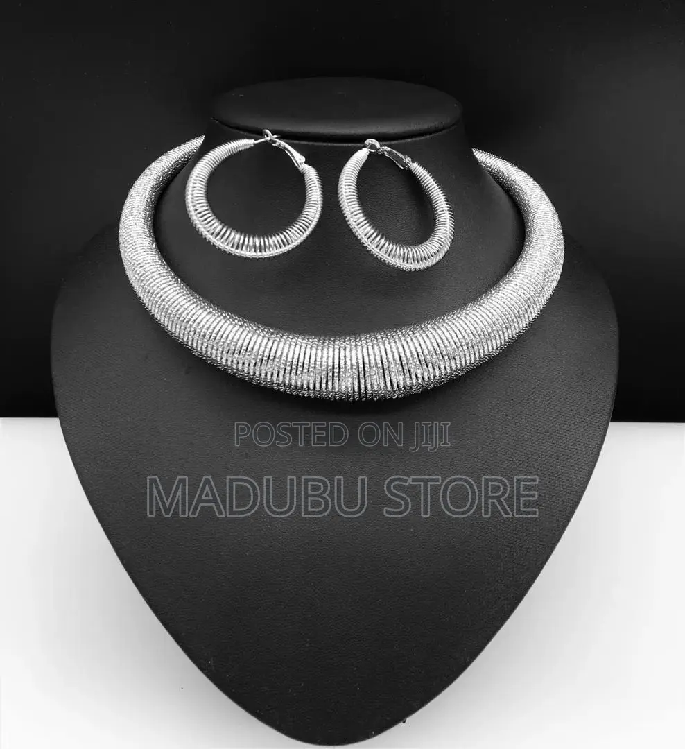 Nice Set of Bracelet, Chain and Earrings