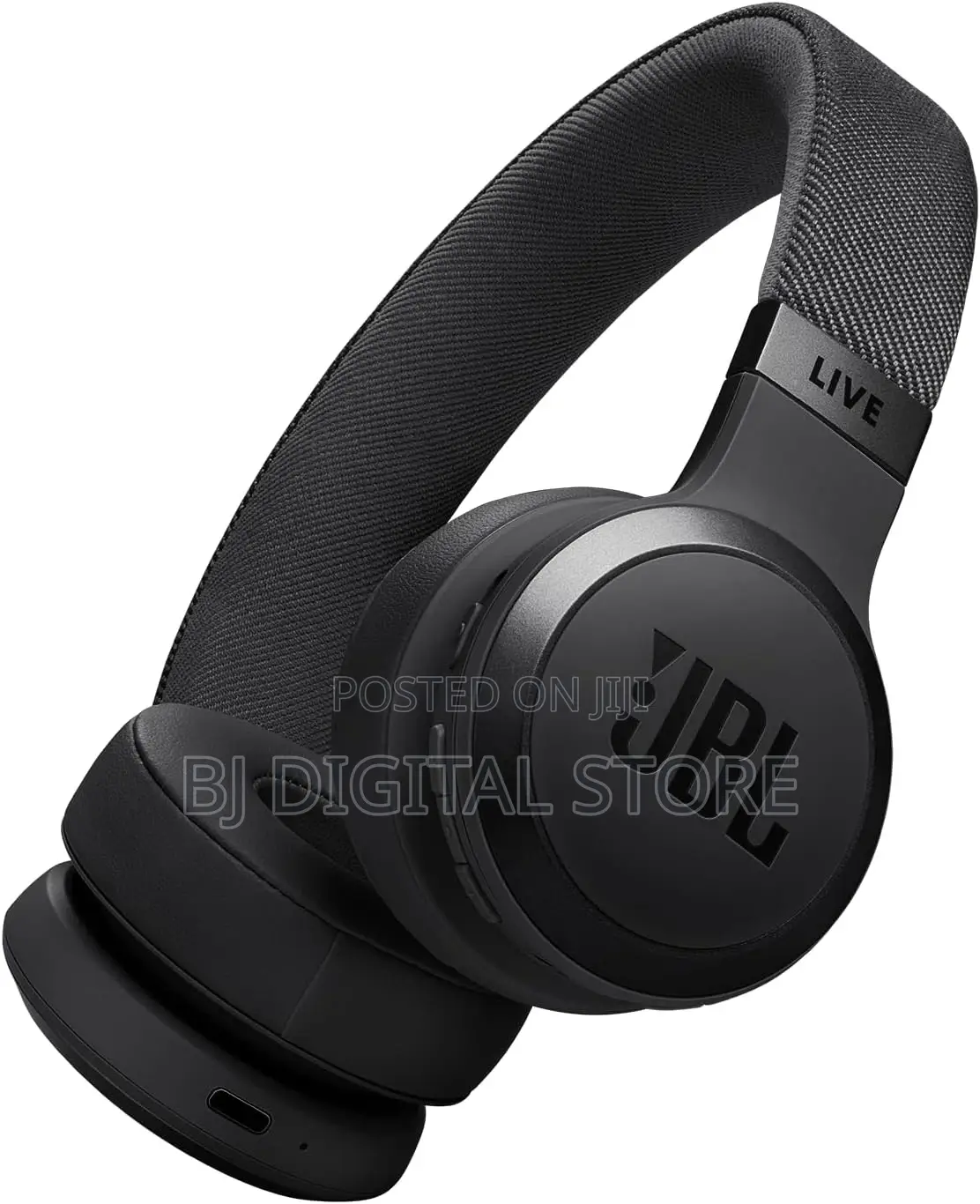 JBL Live 670NC Noise-Cancelling on-Ear Wireless Headphones
