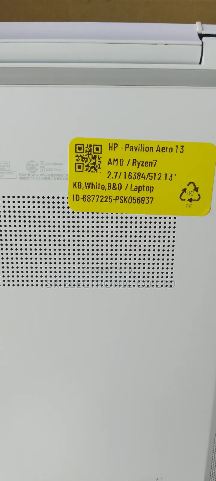 New Laptop HP Pavilion 13 16GB AMD Ryzen 7 SSD 512GB