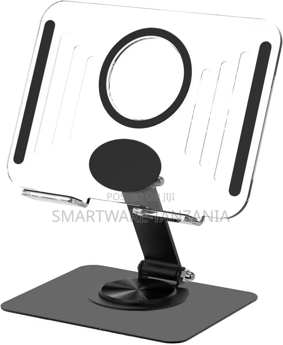 360° Rotatable iPad Stand Compact Acrylic Tablet Holder,