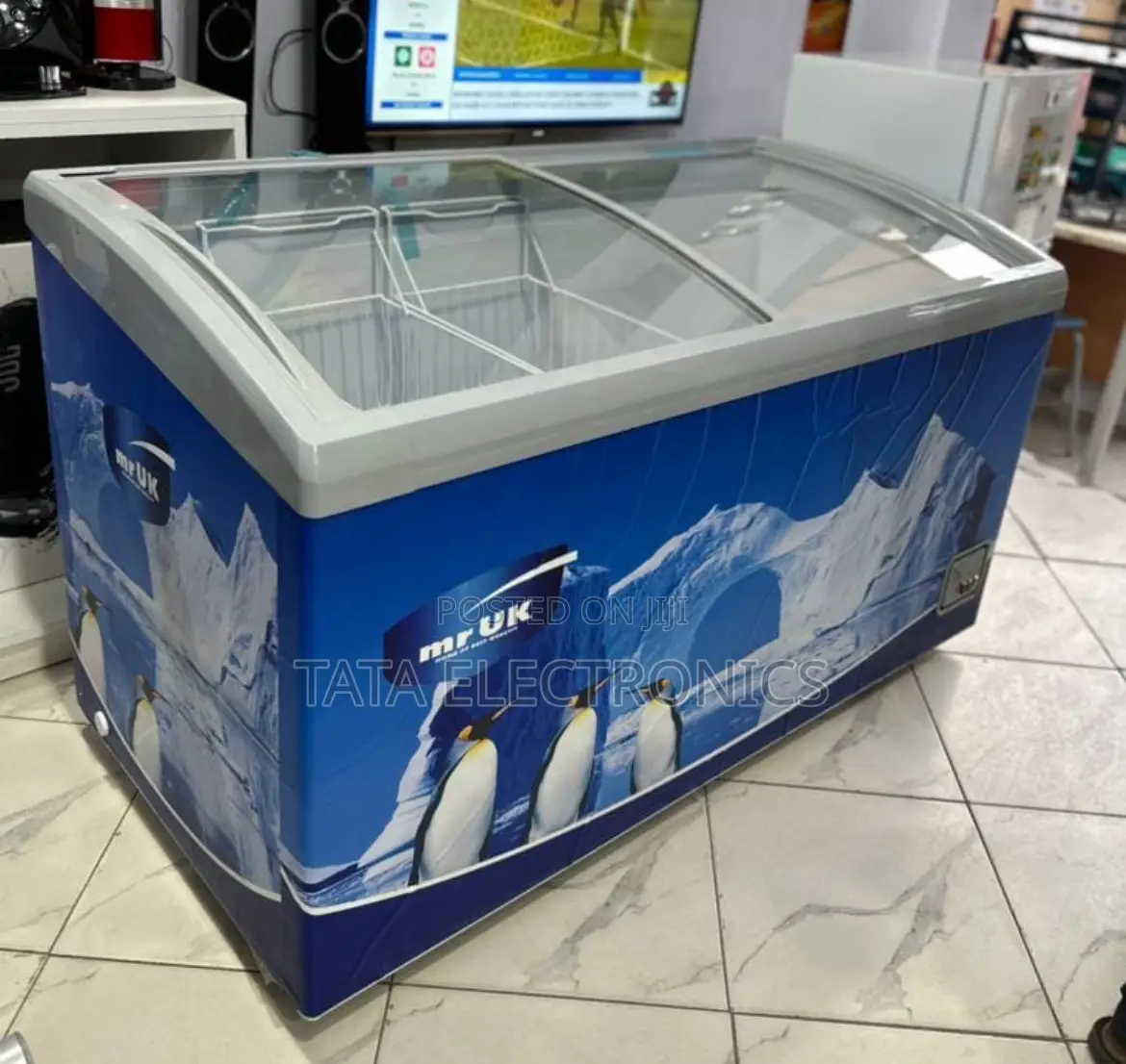 Mr UK Showcase Display Freezer 418 Liter || UK180