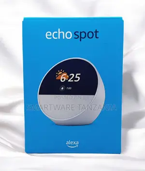 Amazon Echo Spot Smart Assistant With Vibrant Sound + Alexa