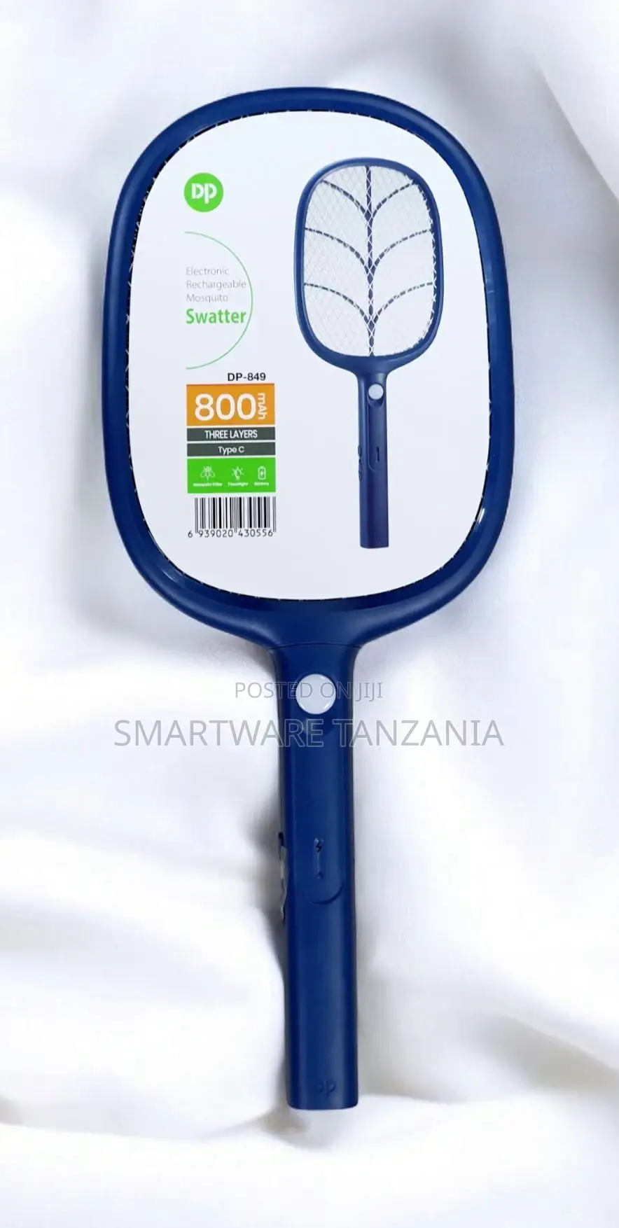 Light Lamp, Electric Fly Swatter, Mosquito Racket With Base
