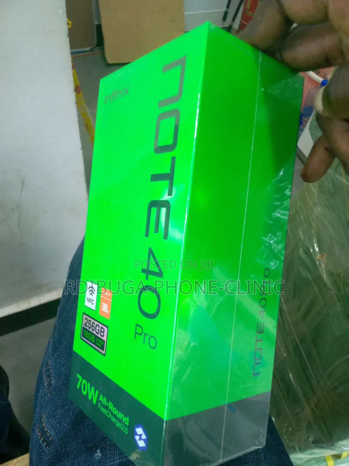 New Infinix Note 40 Pro 256 GB Blue