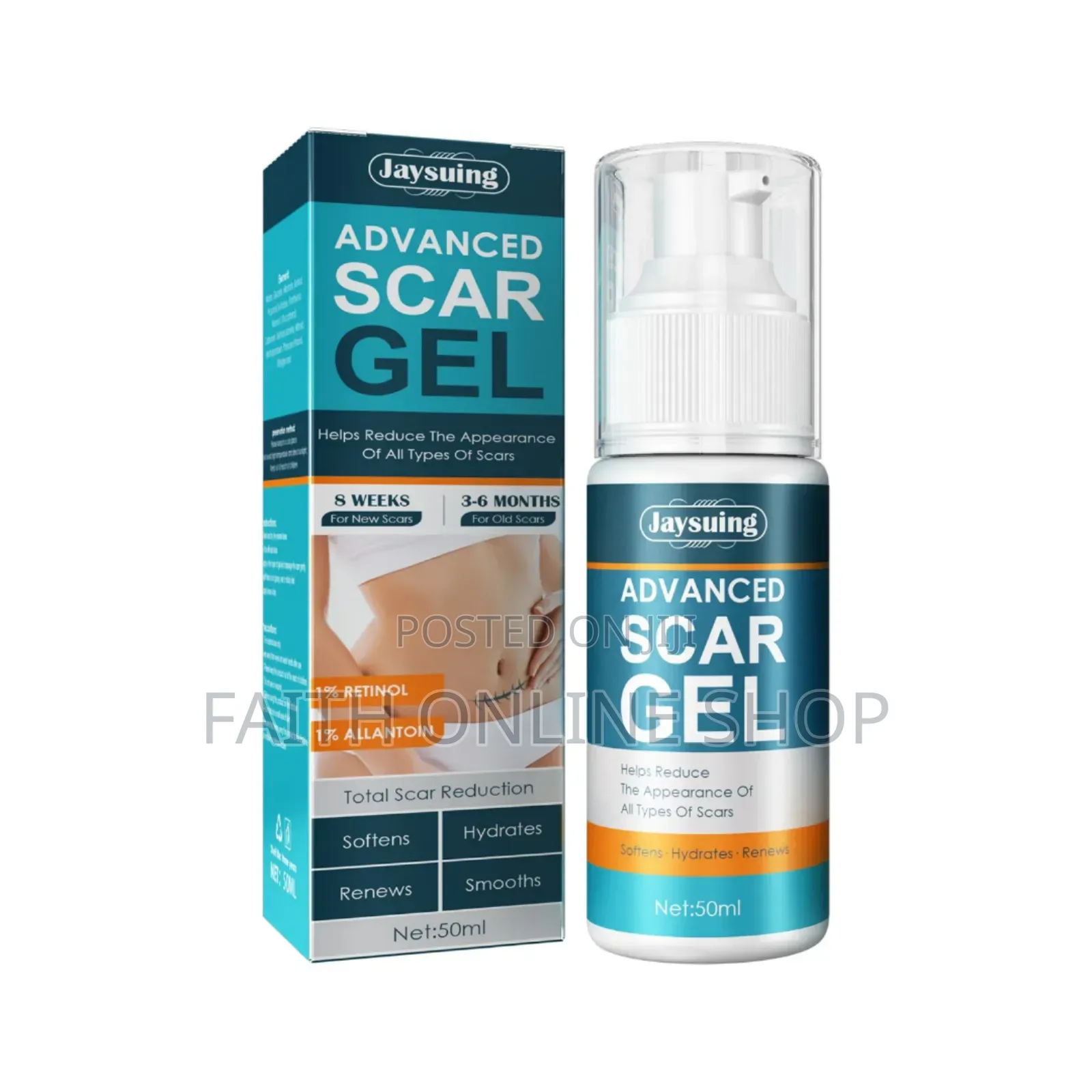Jaysuing Advanced Scar Removal Gel 50ml