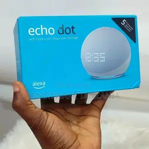 Amazon Echo Dot Smart Speaker (5th Gen) - With Clock Alexa