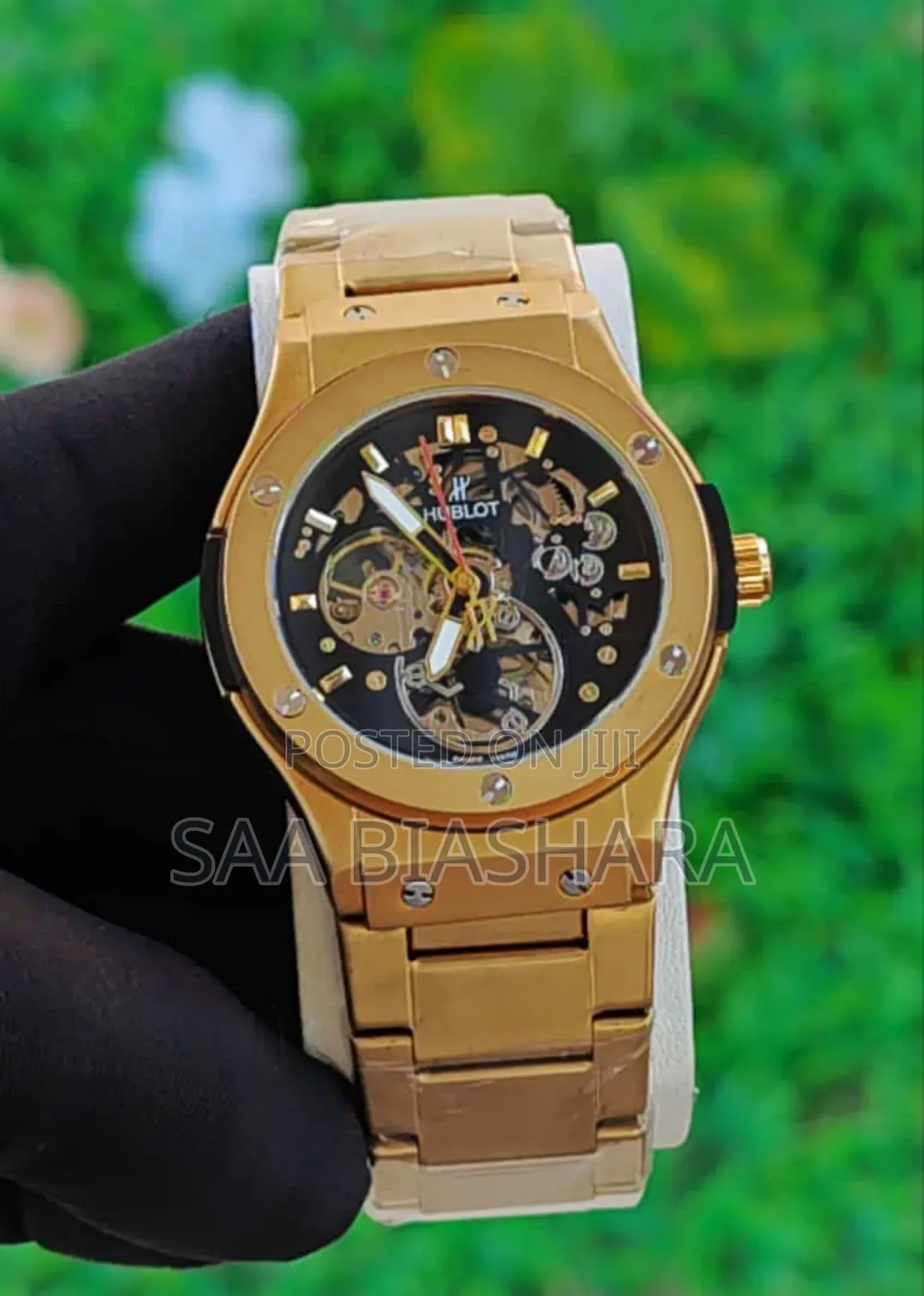 Hublot Chuma Automatiki Classic Sana Gold and Black