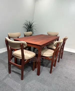 Dinner Table With Six Chairs