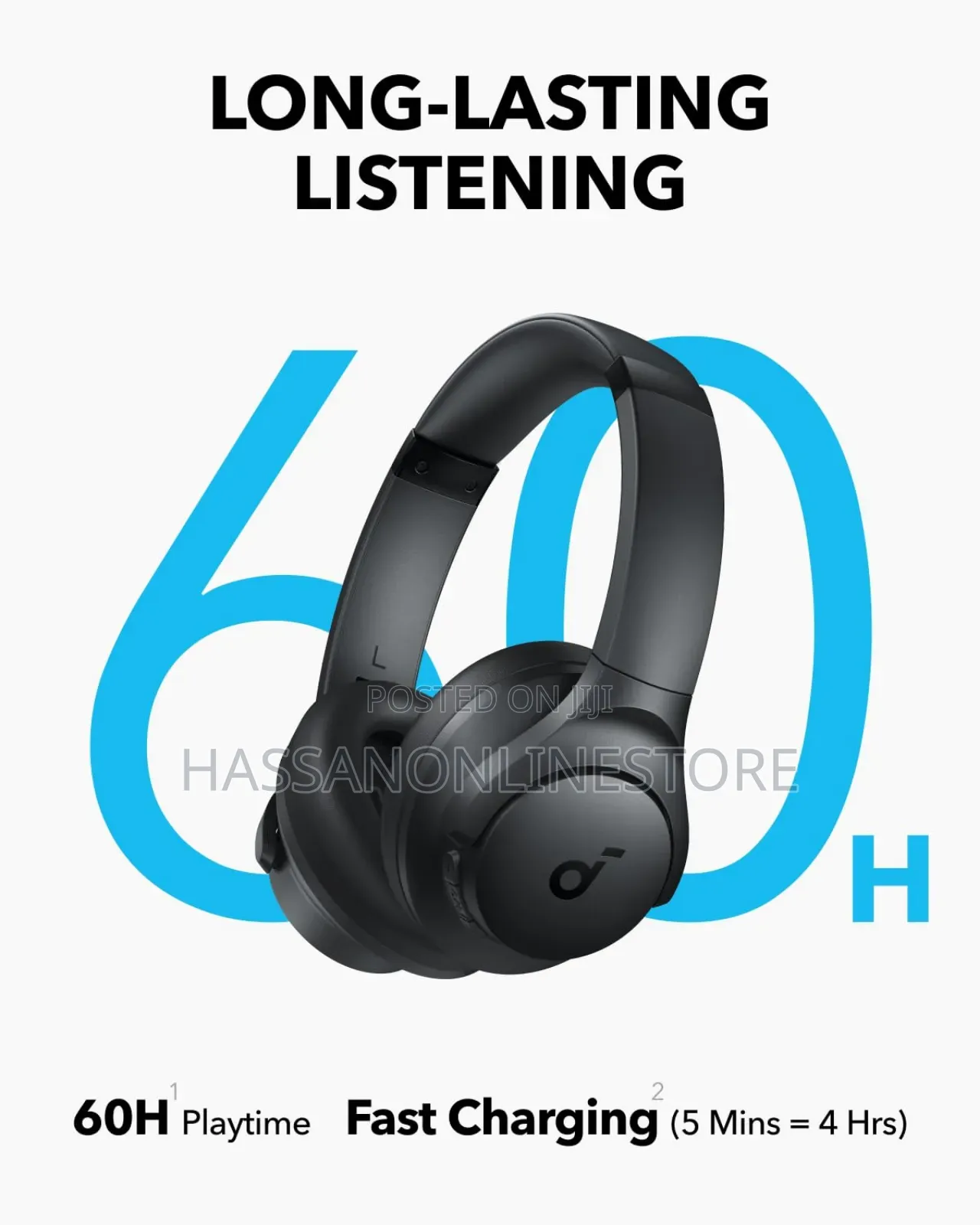 Soundcore by Anker Q11i Wireless on-Ear Bluetooth Headphones