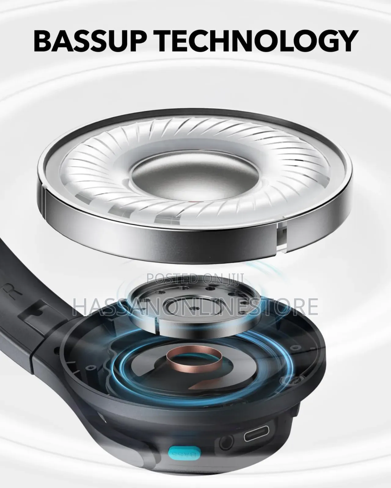 Soundcore by Anker Q11i Wireless on-Ear Bluetooth Headphones