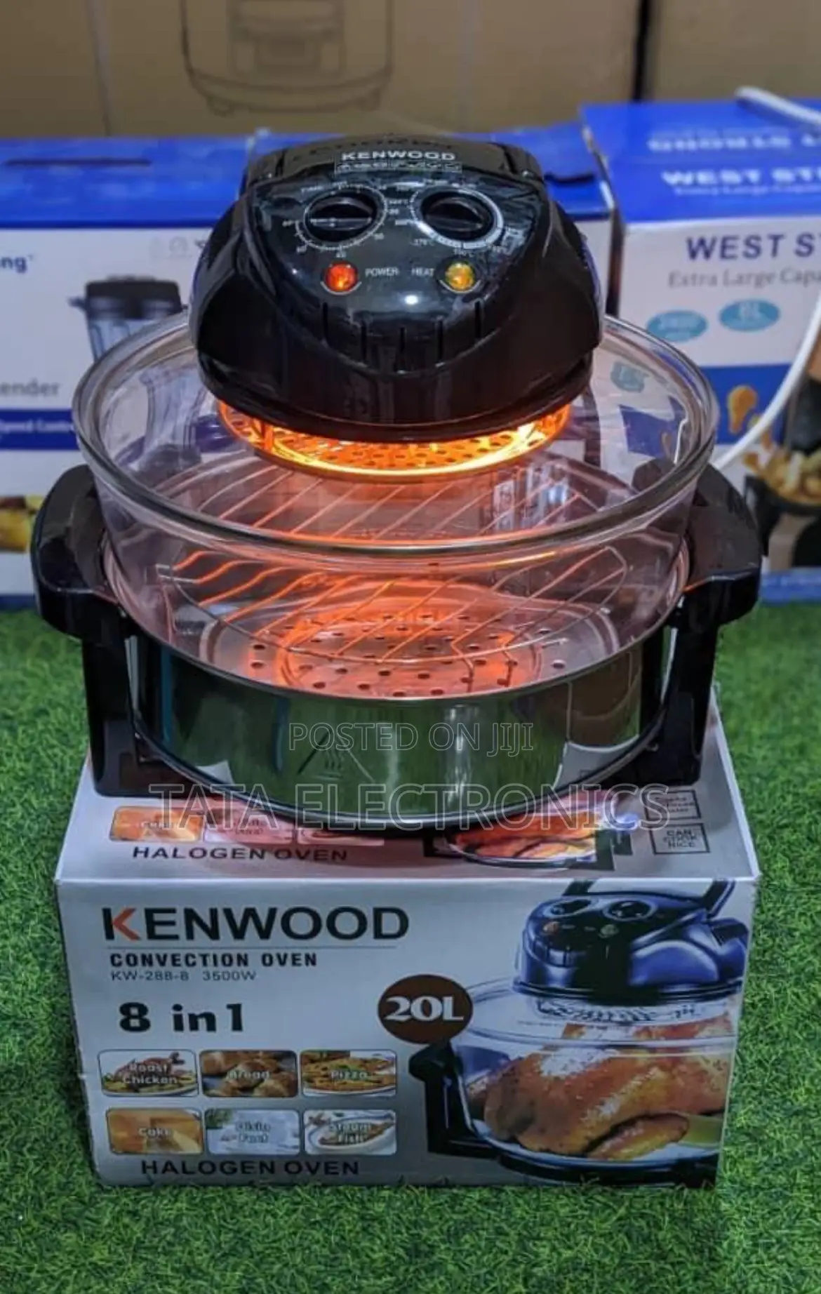 Kenwood Halogen / Convection Oven 20 Liter 8in1 || KW-288-8