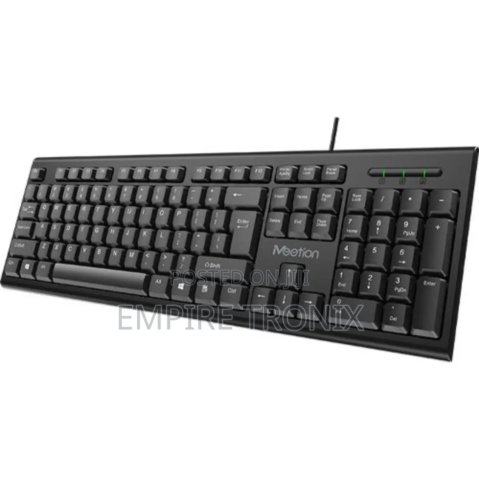 Meetion USB Corded Keyboard – Ergonomic