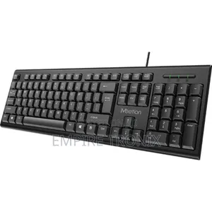 Meetion USB Corded Keyboard – Ergonomic