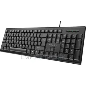 Meetion USB Corded Keyboard – Ergonomic