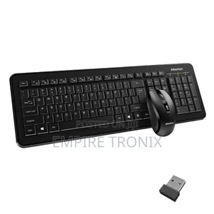 Meetion C4120 Combo Wireless Keyboard and Mouse – Ergonomic