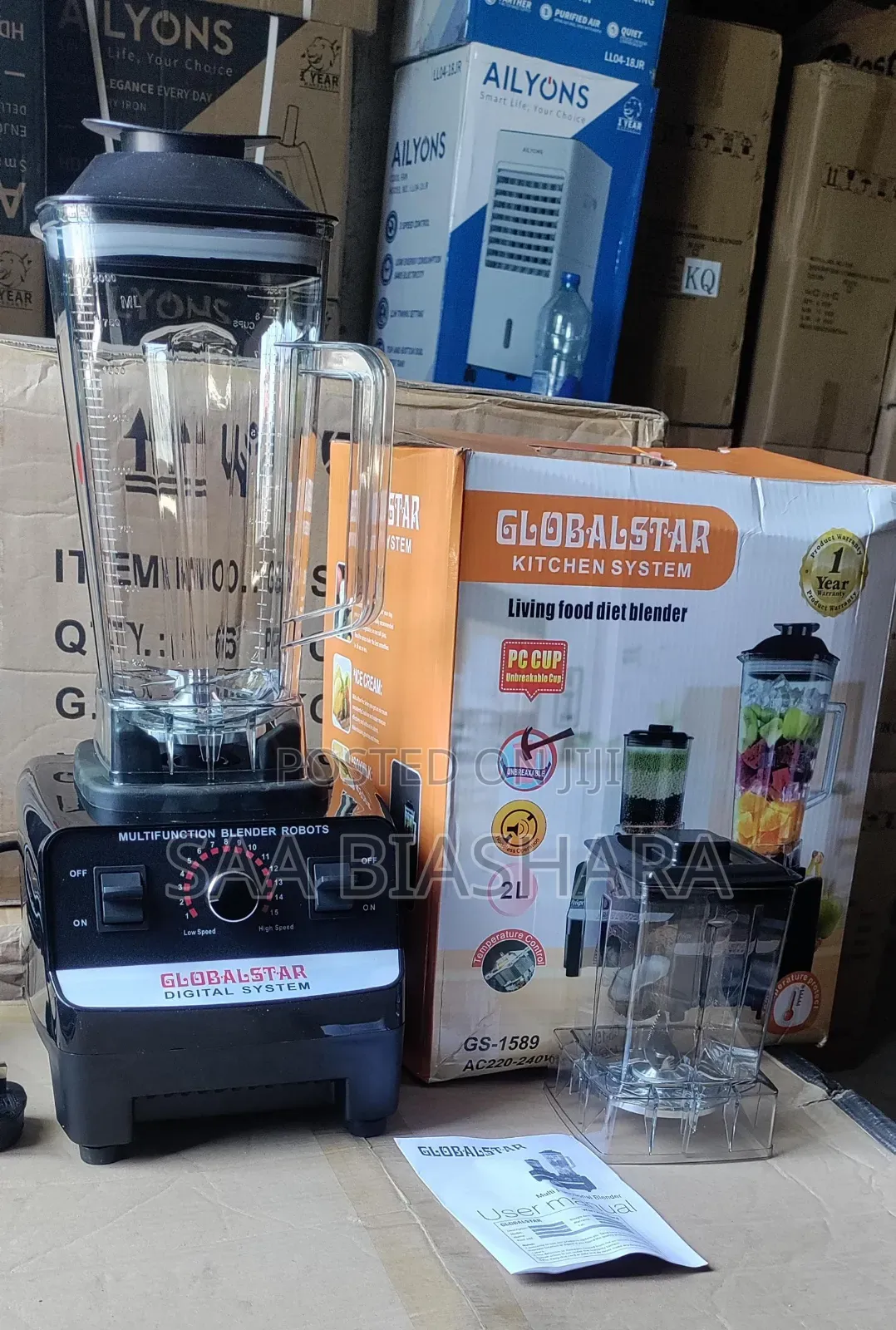 Heavy Duty Blender Global Star L2