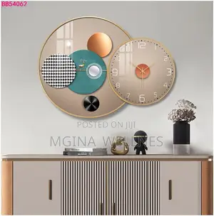 Feather Wall Clock (Saa Za Ukutani 30*80 Cm)