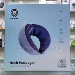 Green Lion Neck Massager Sleeping, Inward/Outward Direction