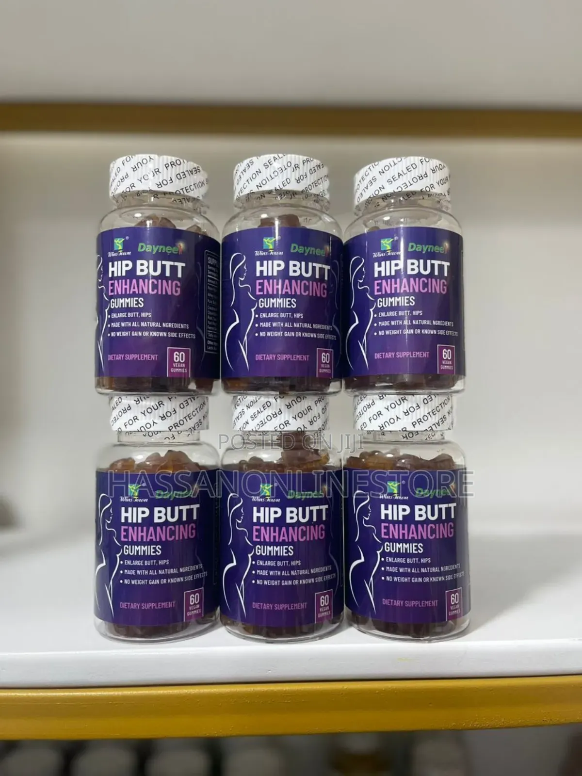 Wins Town Hip Butt Enhancing Gummies 60