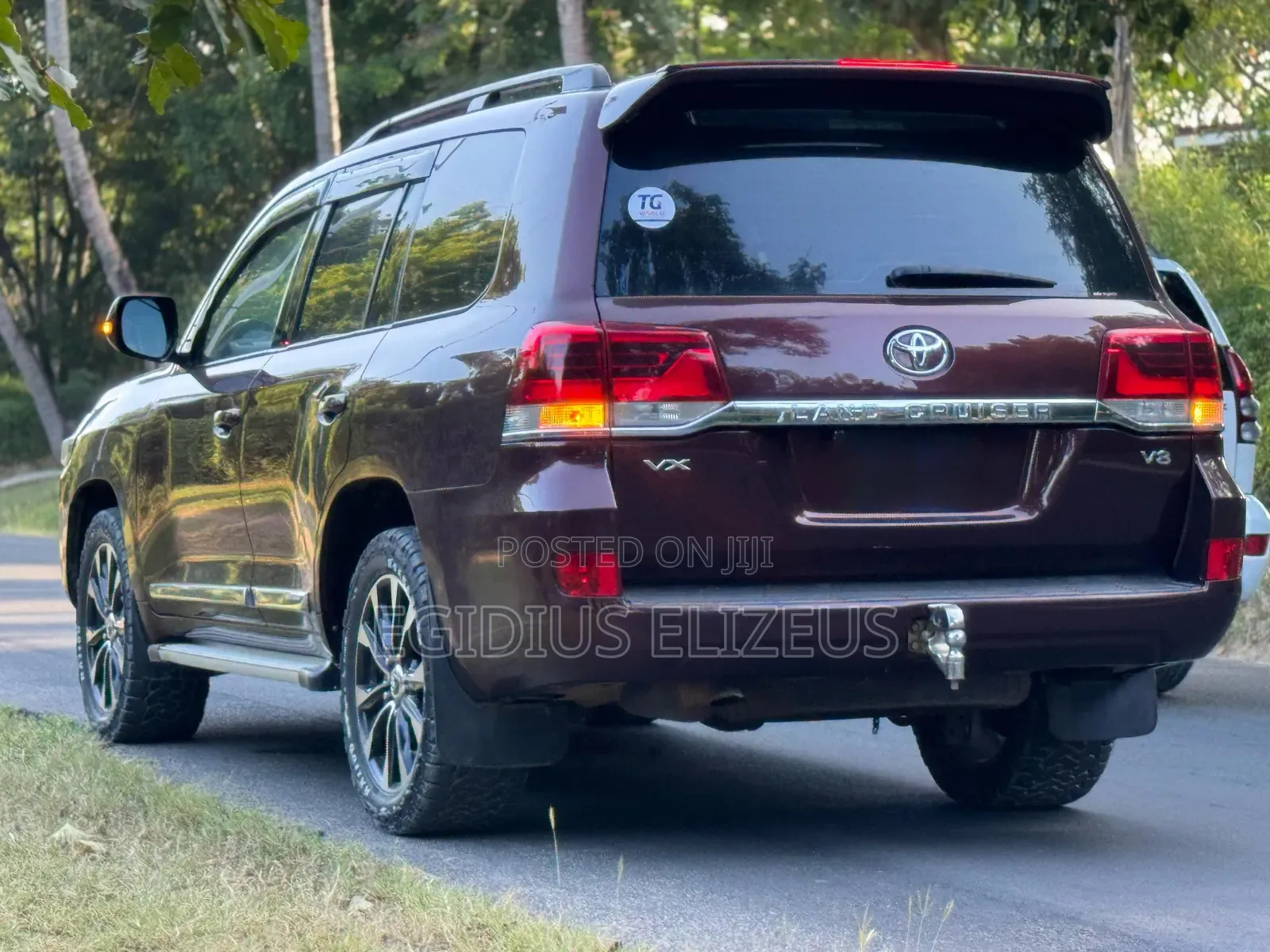Toyota Land Cruiser 2008 Purple