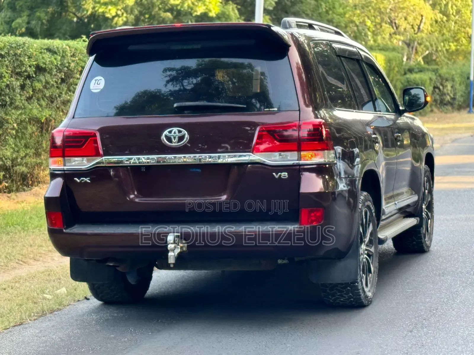 Toyota Land Cruiser 2008 Purple