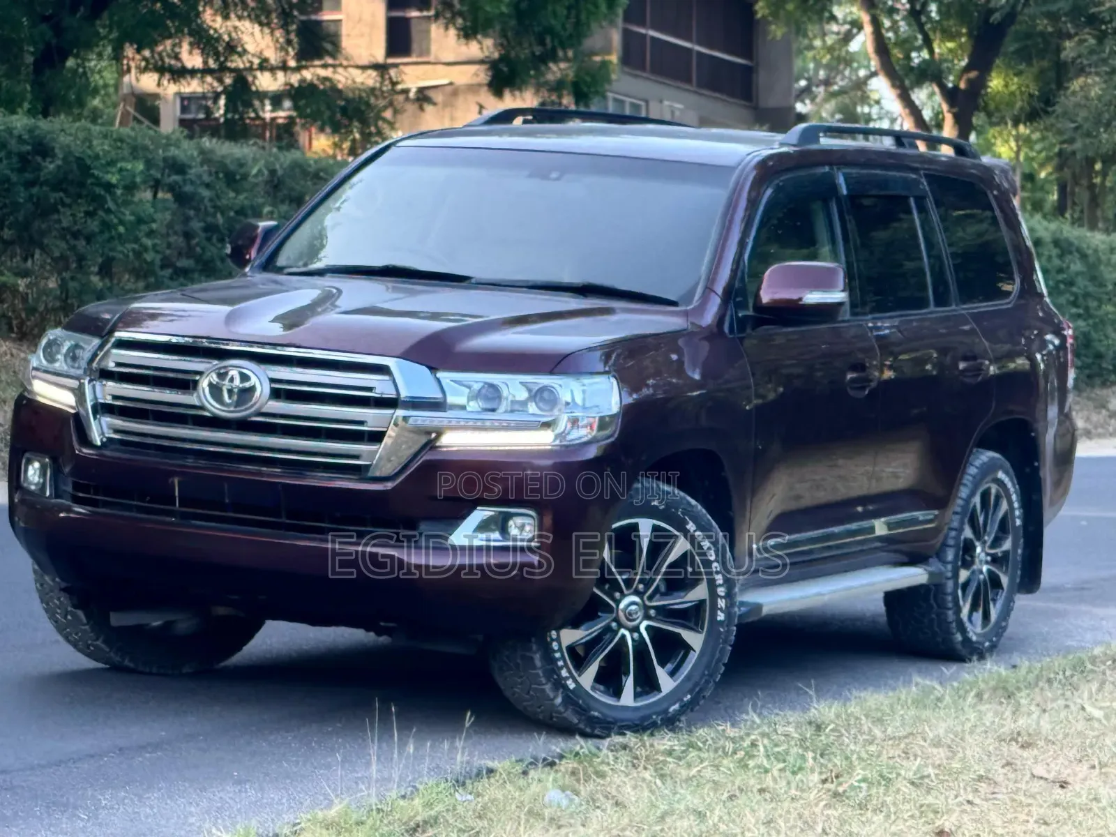 Toyota Land Cruiser 2008 Purple