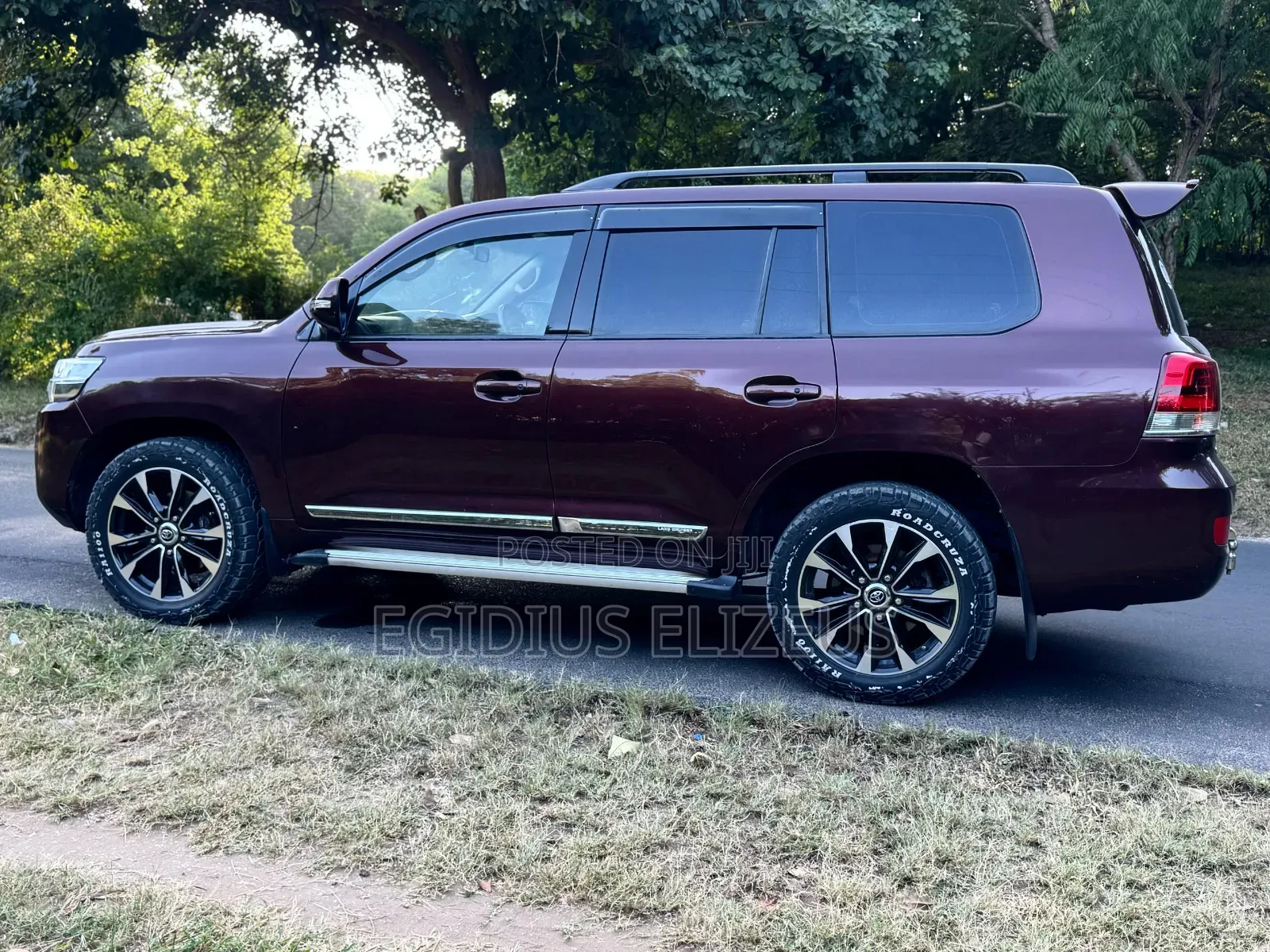Toyota Land Cruiser 2008 Purple