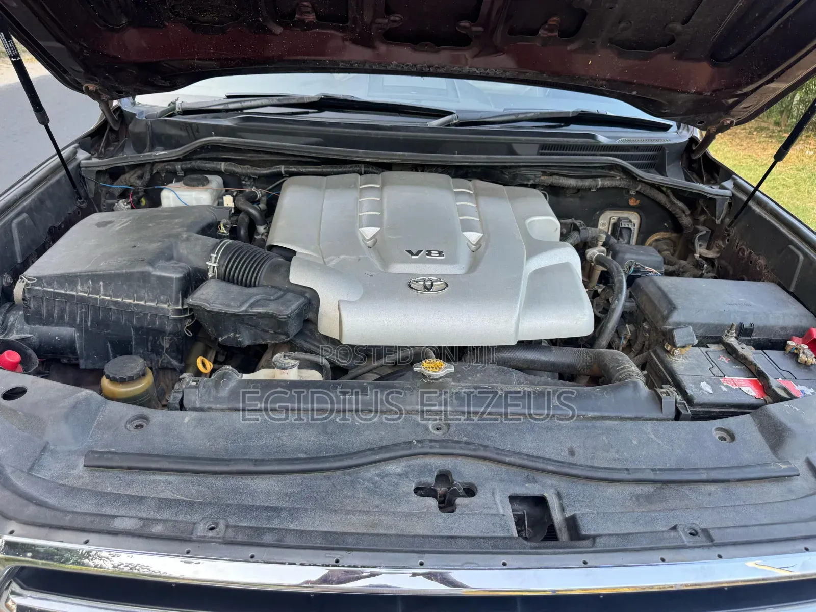 Toyota Land Cruiser 2008 Purple