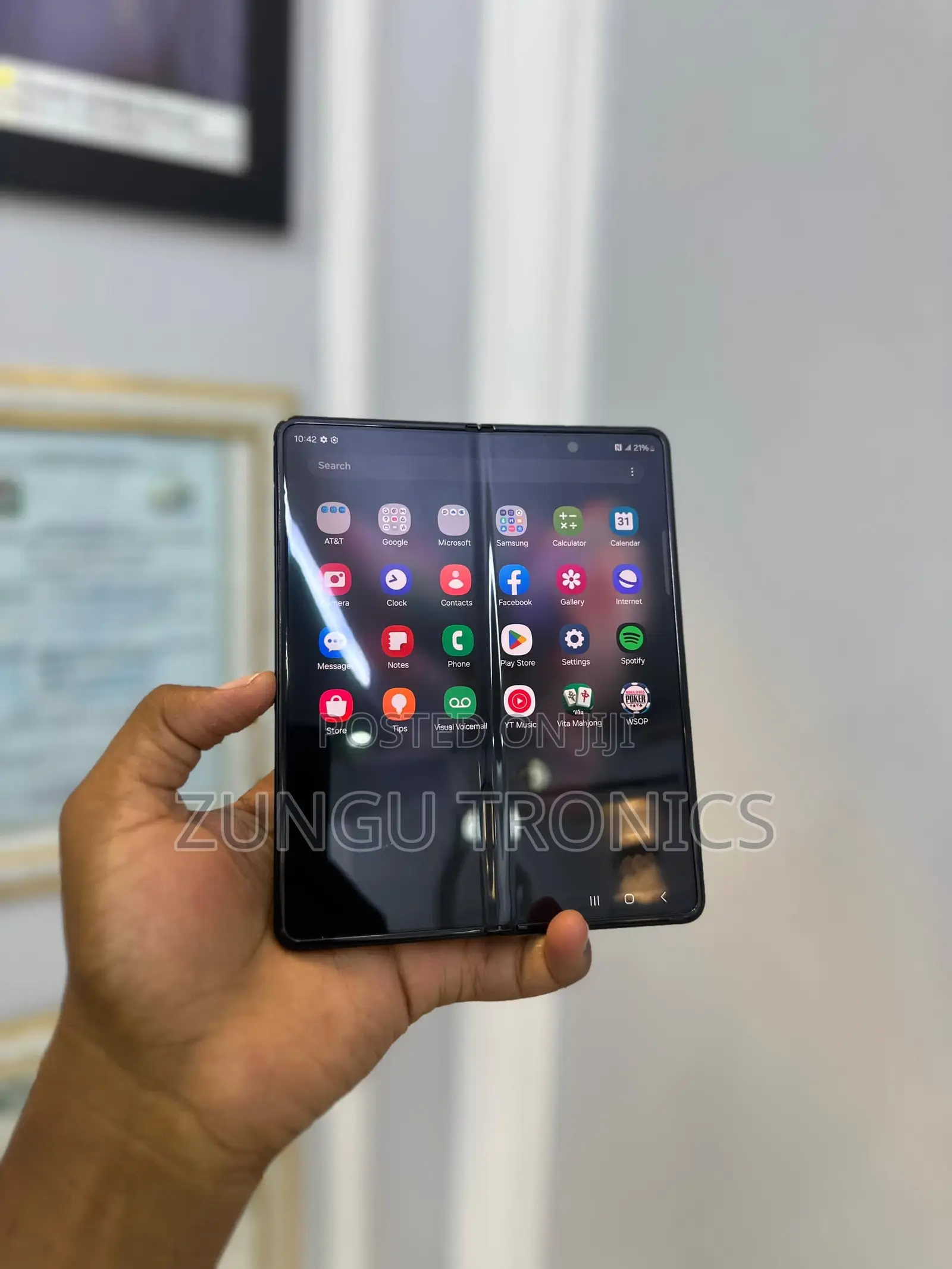 New Samsung Galaxy Z Fold 3 256 GB Black