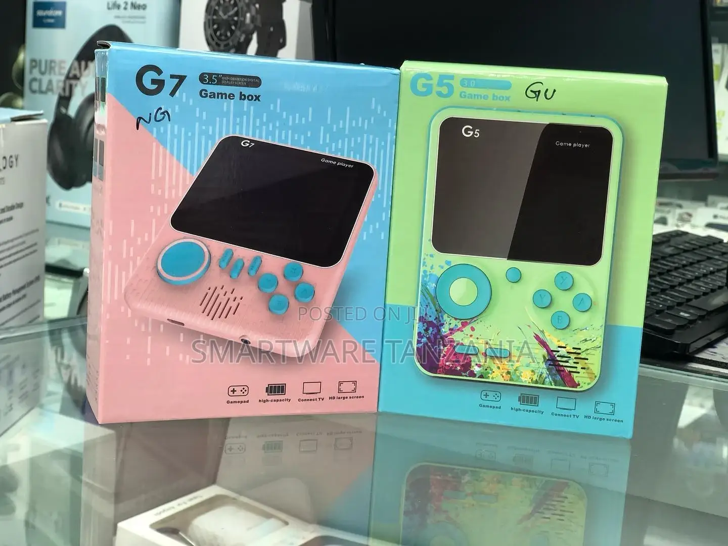 500 In 1 Color Screen Game Console, 500 Classic Games