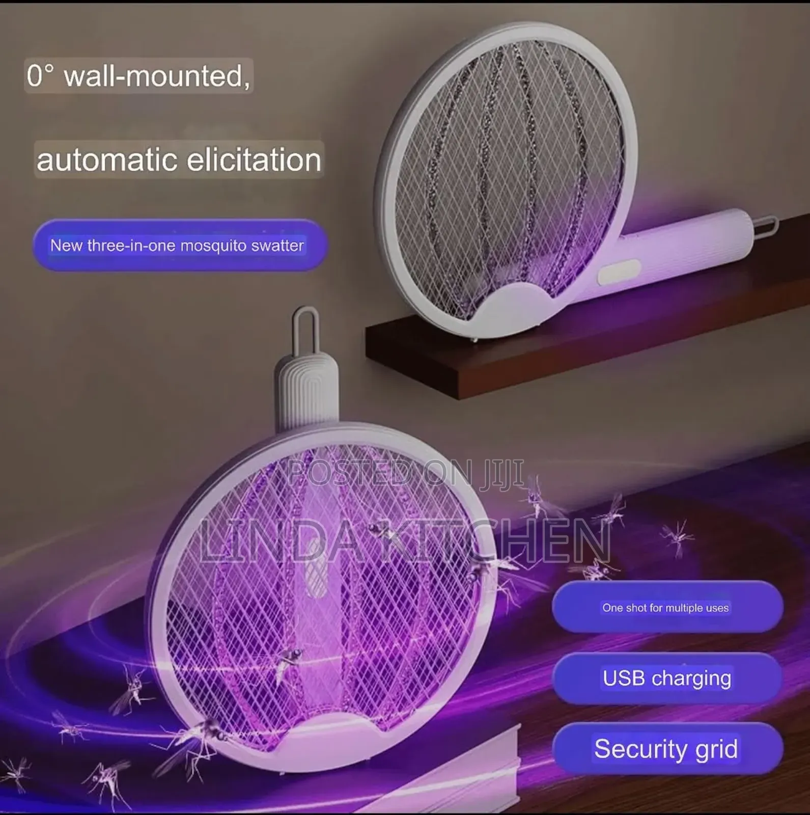 3 in 1 Mosquito Killer /Swatter