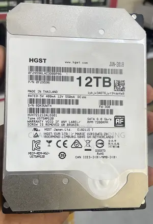 Photo - HGST 12tb Computer Hard Drive