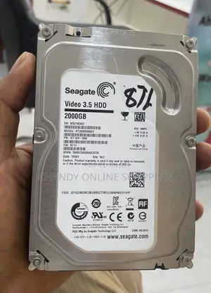 2TB Seagate Computer Hard Drive
