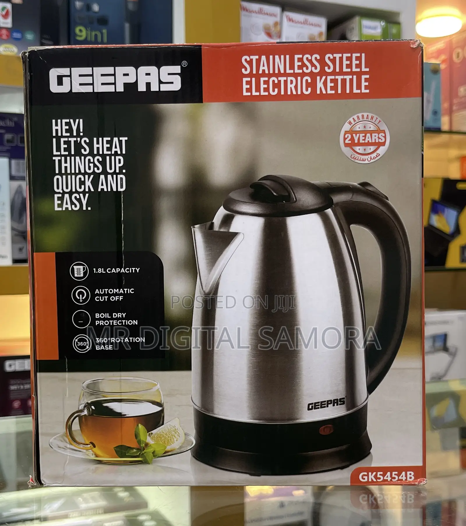 Stainless Steel Electric Kettle