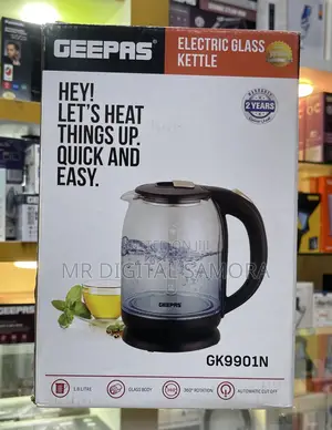 Geepas Electric Glass Kettle