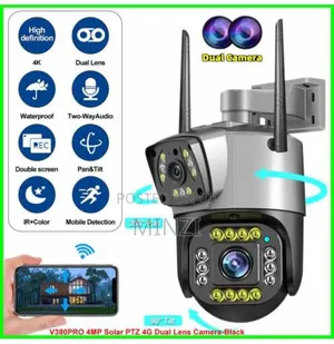 Double Lens Security Camera