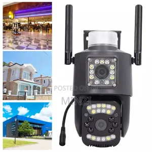 Double Lens Security Camera