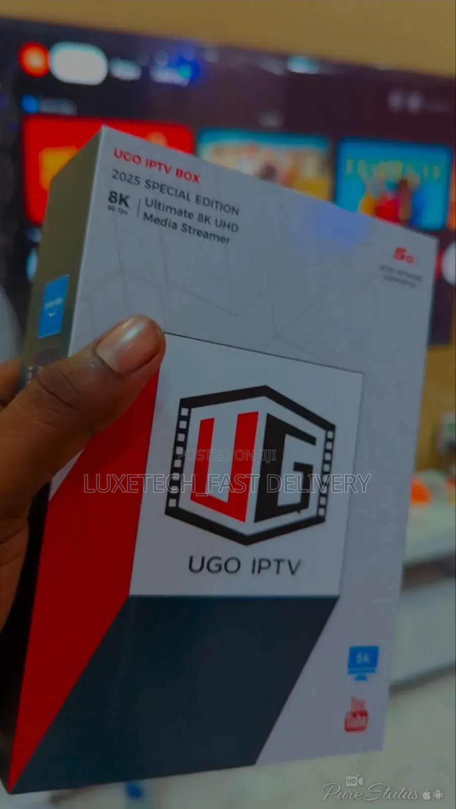 Ugo Iptv Box Media Internet Streamer With All Channels
