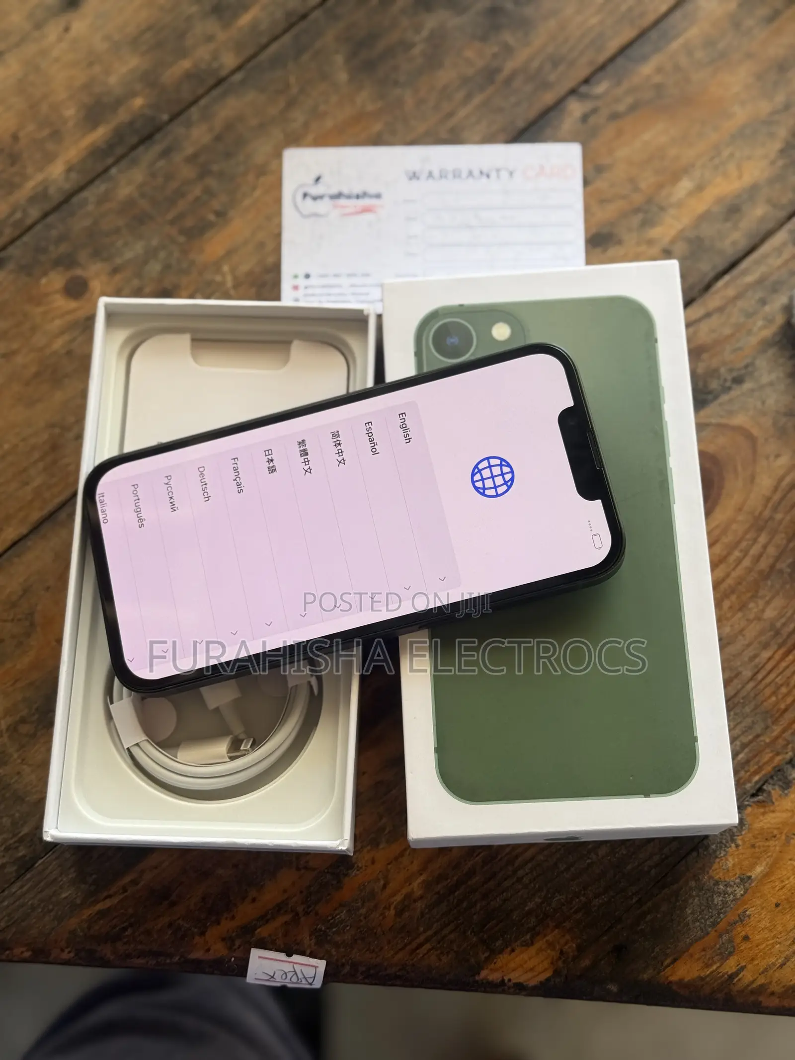 New Apple iPhone 13 128 GB Green