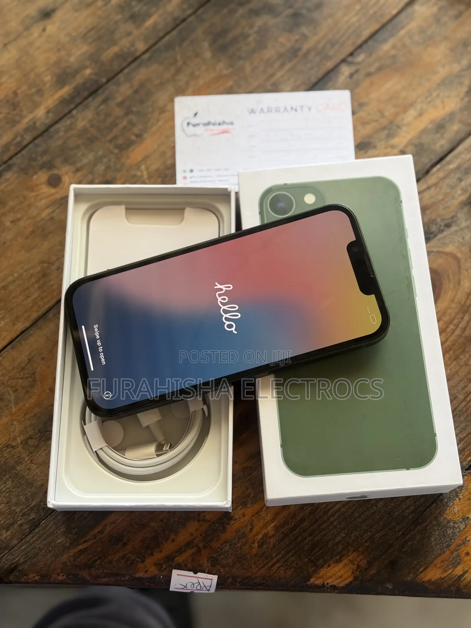 New Apple iPhone 13 128 GB Green